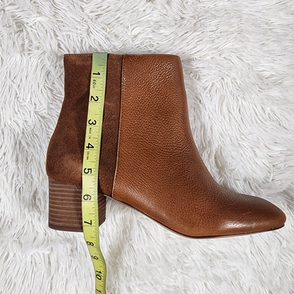 Crown Vintage Two-Toned Heeled Boots Size 8.5M - Picture 7 of 15